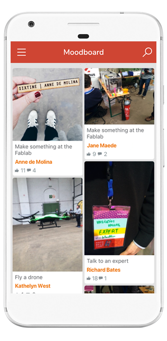 Kick-off_Screen_App_344x700 Screen grab of the Cultr App